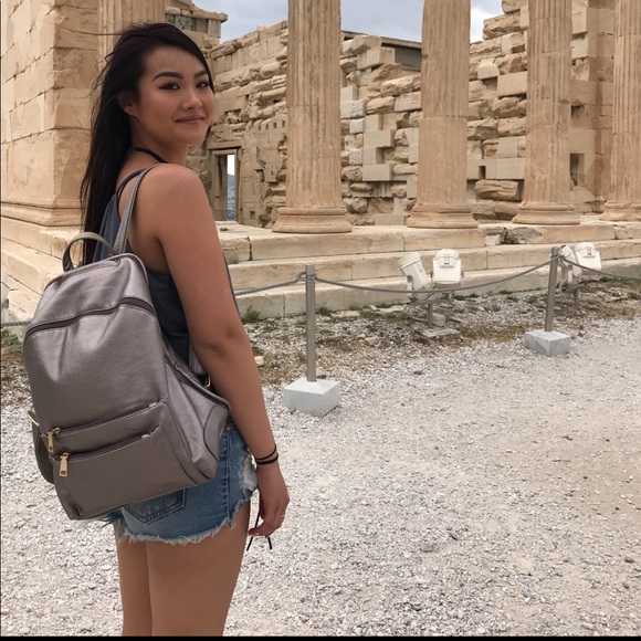 Metallic Backpack - Picture 2 of 3